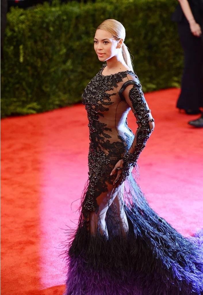 Beyoncé's Bold Sheer Gown