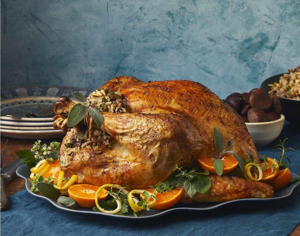 Classic Roast Turkey With Herb Stuffing